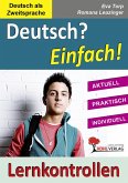 Deutsch? Einfach! Lernkontrollen (eBook, PDF)