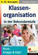 Klassenorganisation in der... - Bild 1