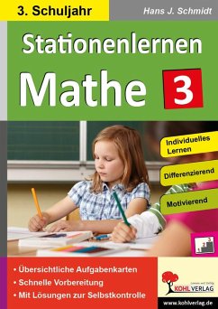 Kohls Stationenlernen Mathe 3. Schuljahr (eBook, PDF) - Schmidt, Hans-J.