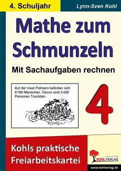 Mathe zum Schmunzeln - Sachaufgaben, 4. Schuljahr (eBook, PDF) - Kohl, Lynn S