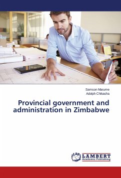 Provincial government and administration in Zimbabwe - Marume, Samson;Chikasha, Adolph