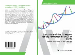 Evaluation of the ITS region for the formation of OTUs in plants - Eble, Julian