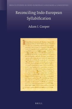 Reconciling Indo-European Syllabification - Cooper, Adam