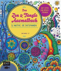 Das Zen & Tangle-Ausmalbuch - Monk, Jane