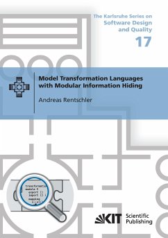 Model Transformation Languages with Modular Information Hiding - Rentschler, Andreas