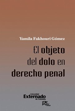 Cover El objeto del dolo en derecho penal (eBook, ePUB)