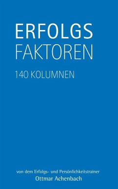 Erfolgsfaktoren (eBook, ePUB) - Achenbach, Ottmar