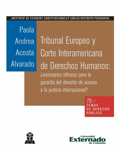 Cover Tribunal Europeo y Corte Interamericana de Derechos Humanos: ¿escenarios idóneos para la garantía del derecho de acceso a la justicia internacional? (eBook, ePUB)