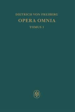 Opera omnia, Tomus I. Schriften zur Intellekttheorie (eBook, PDF) - Dietrich von Freiberg