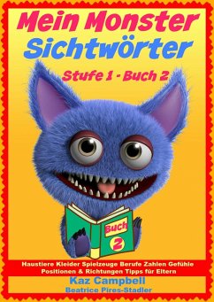 Cover Mein Monster - Sichtworter - Stufe 1 Buch 2 (eBook, ePUB)