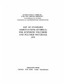 List of Standard Abbreviations (Symbols) for Synthetic Polymers and Polymer Materials 1974 (eBook, PDF)