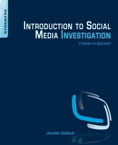 Introduction to Social Media Investigation (eBook, ePUB) - Golbeck, Jennifer