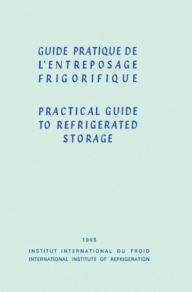Guide Pratique de l'Entreposage Frigorifique (eBook, PDF)
