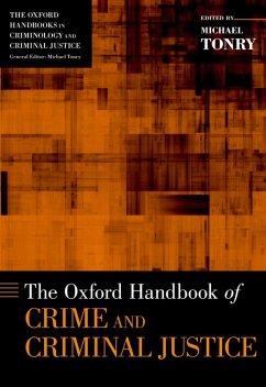 Cover The Oxford Handbook of Crime and Criminal Justice (eBook, ePUB)