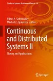 Continuous and Distributed Systems II