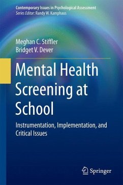 Mental Health Screening at School - Stiffler, Meghan C.;Dever, Bridget V.