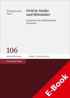 Ovid in Antike und Mittelalter (eBook, PDF) - Gatti, Pierluigi Leone