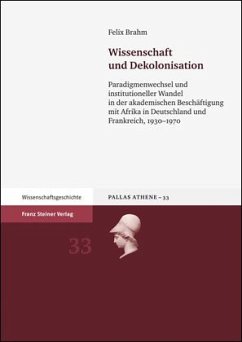 Wissenschaft und Dekolonisation (eBook, PDF) - Brahm, Felix
