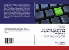 Evaluating eGovernment Portal Functionality in KM Perspective