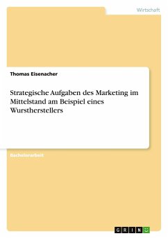 Strategische Aufgaben des Marketing im Mittelstand am Beispiel eines Wurstherstellers - Eisenacher, Thomas