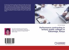 Performance contracting in tertiary public colleges in Kakamega, Kenya