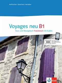 Voyages neu B1 Kurs- und Übungsbuch + Klett Augmented App