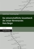 Das wissenschaftliche Gesamtwerk des Jenaer Nervenarztes Hans Berger (eBook, PDF)