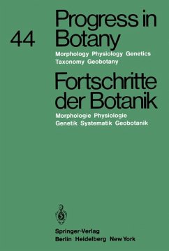 Progress in botany. Fortschritte der Botanik Band 44., Morphologie Physiologie Genetik Systematik Geobotanik.