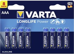 20x8 Varta Longlife Power Micro AAA LR 03 VPE Innenkarton