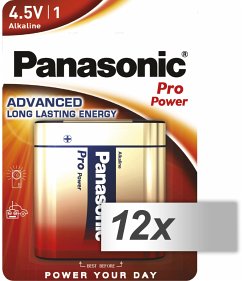 12x1 Panasonic Pro Power 3 LR 12 4,5V Block VPE Innenkarton