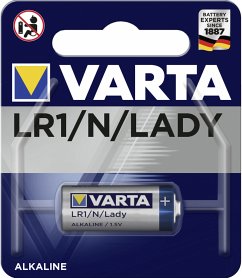 100x1 Varta electronic LR 1 Lady VPE Masterkarton