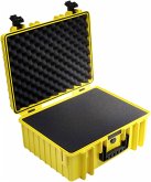 B&W Outdoor Case Type 6000 gelb mit Schaumstoff Inlay