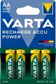 1x4 Varta RECHARGE ACCU Power 2400 mAH AA Mignon NiMH