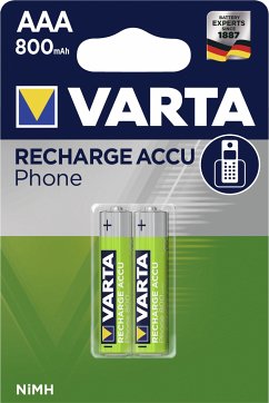 10x2 Varta Akku Professional NiMh 800 mAh Micro VPE Innenk.