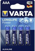 50x4 Varta Longlife Power Micro AAA LR 03 VPE Masterkarton