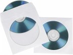 1x100 Hama CD/DVD Papierhüllen weiss SK 51174