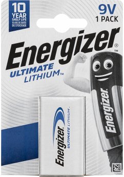 ENERGIZER Ultimate Lithium 9V Block 1er Blister