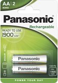 1x2 Panasonic Akku NiMH Mignon AA 1900 mAh Ready to Use