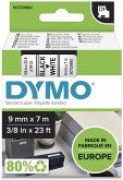 Dymo D1 Schriftband 9 mm x 7 m schwarz auf weiß 40913