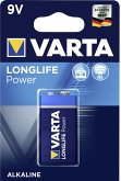 50x1 Varta Longlife Power 9V-Block 6 LR 61 VPE Masterkart.