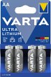 1x4 Varta Ultra Lithium Mignon AA LR 6 - Bild 1