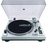 Omnitronic DD-2550 Plattenspieler mit integriertem USB-Port und Phono-Vorverstärker silber Omnitronic DD-2550 Plattenspieler mit integriertem USB-Port und Phono-Vorverstärker silber