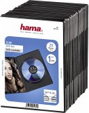 1x25 Hama DVD-Leerhülle Slim 50% Platzsparnis 51182