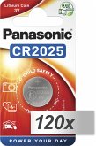 120x1 Panasonic CR 2025 Lithium Power VPE Masterkarton