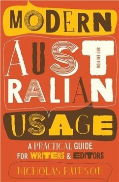 Modern Australian Usage (eBook, ePUB) - Hudson, Nicholas