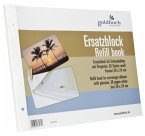 Goldbuch Ersatzblock 29x24 30 Seiten weiß + Schrauben 83075