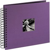 Hama Fine Art Spiral lila 28x24 50 schwarze Seiten 94876