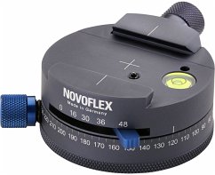 Novoflex Panoramaplatte mit Schnellkupplung, Rastungen, Kamerastativ