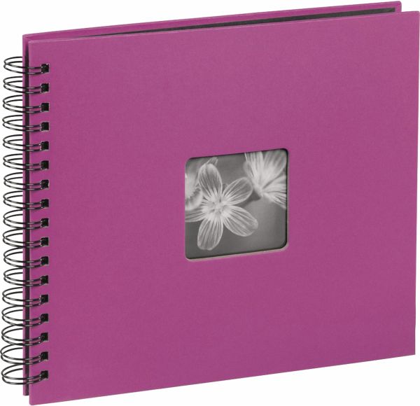 Hama Fine Art Spiral pink 36x32 50 schwarze Seiten 10608 - Portofrei bei