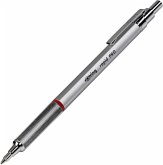 rotring Rapid Pro Kugelschreiber Chrom mit Mine M-Blau